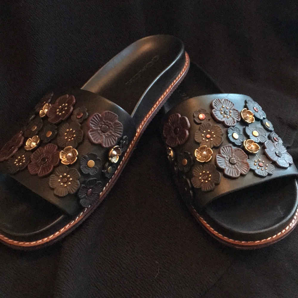 Coach slippers
